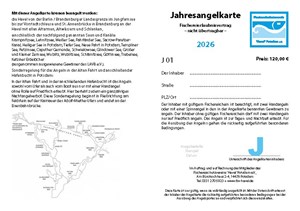 Bild von J01 - Jahresangelkarte Tag/Nacht Havel und Seen